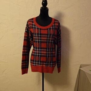 Christmas Plaid Sweater